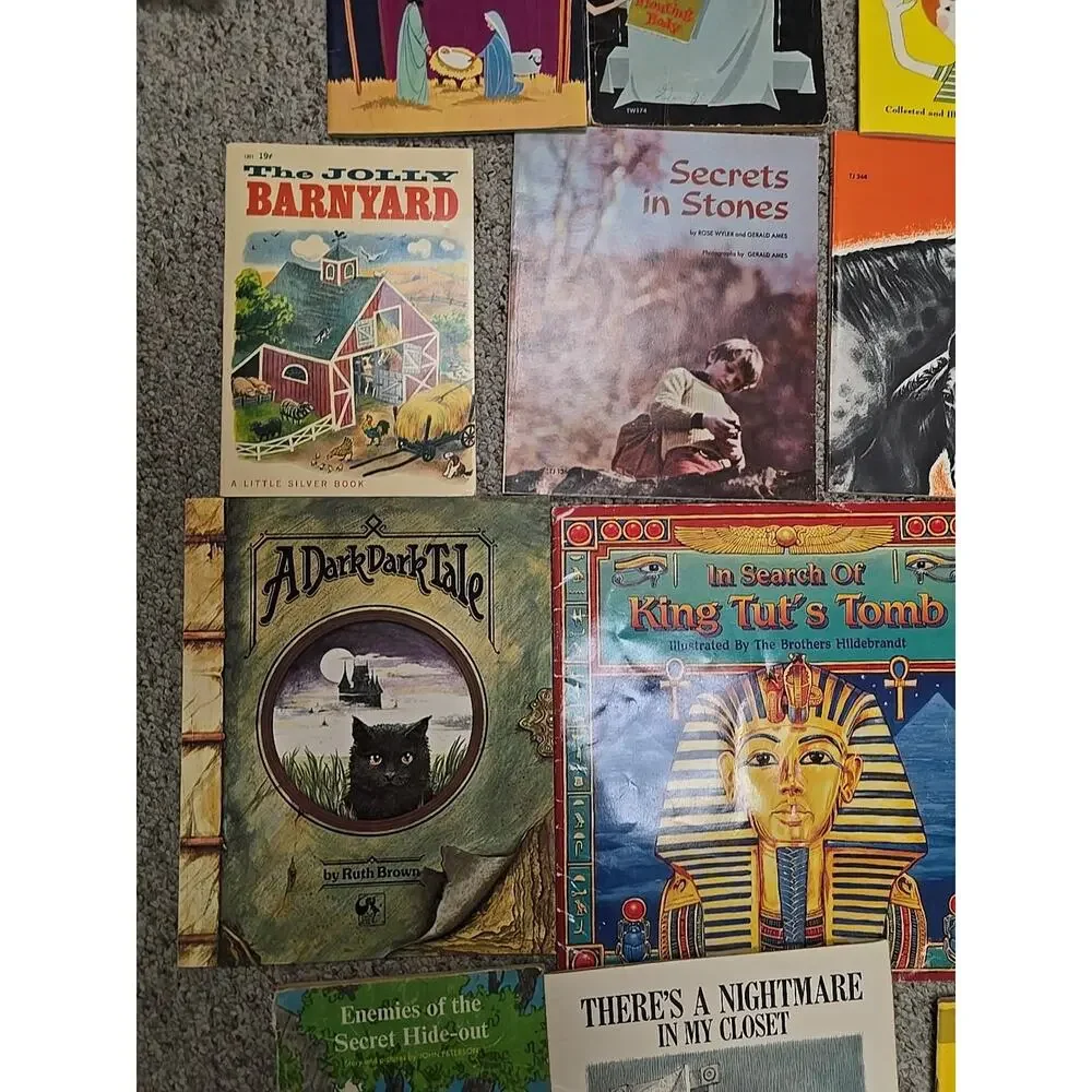 Lot of‎ 15 Vintage Mixed Authors Reading Paperback Children's Story Time Books